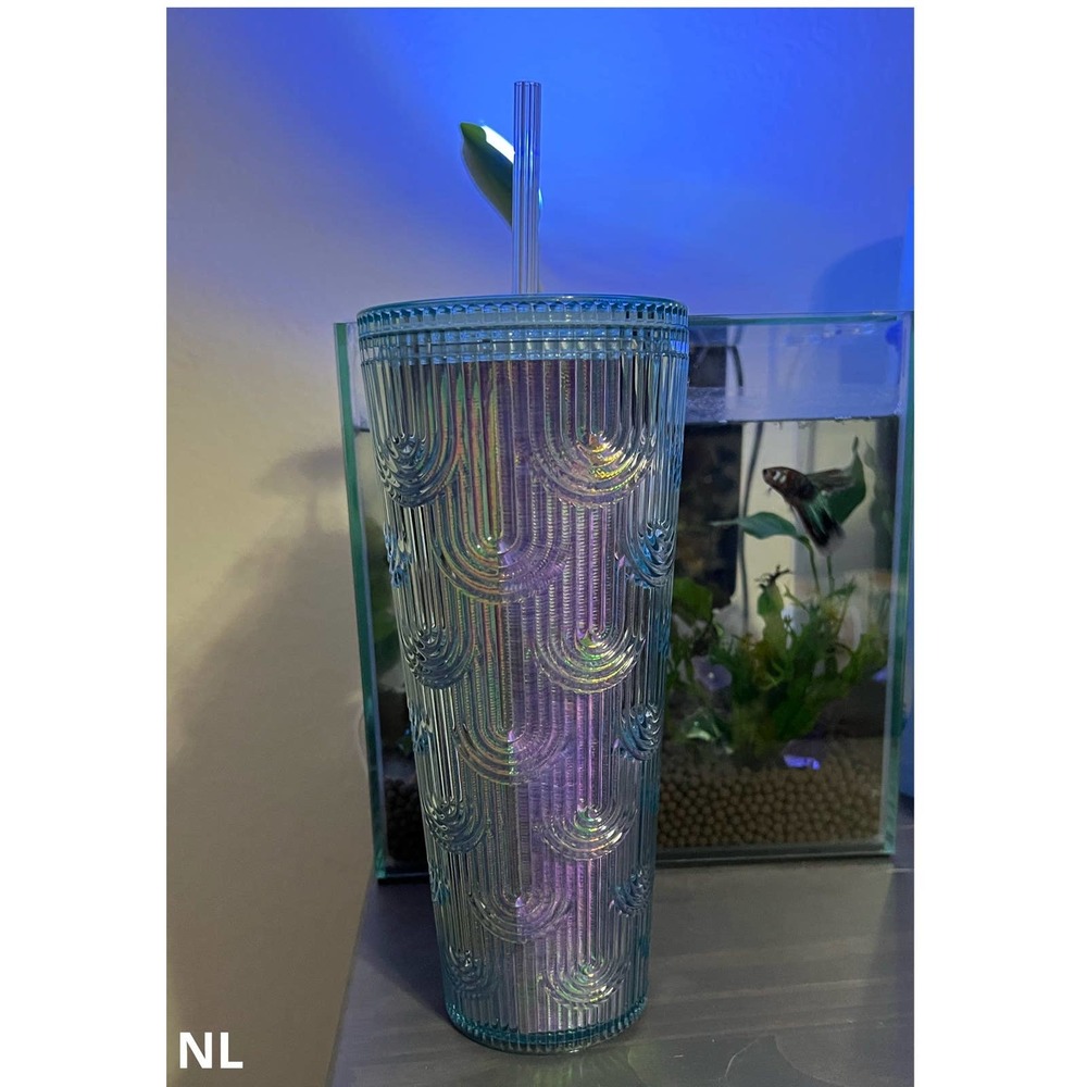 Starbucks 24oz Mermaid Iridescent green Tumbler